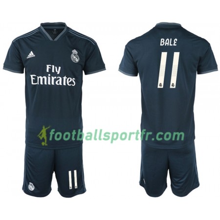 Tenue Real Madrid BALE 11 Enfant Exterieur 2018-2019 Maillot de Foot